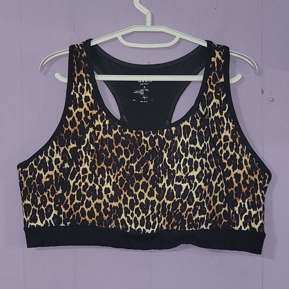 torrid Other - PLUS SIZE 3x  TORRID activewear sports bra cheetah print/black